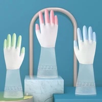 dishwashing gloves waterproof latex rubber kitchen durable washing bowl washing clothes cleaning gadget unisex