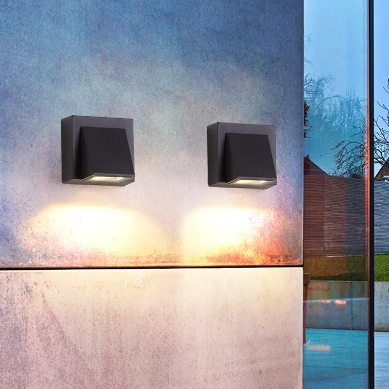 Waterproof LED Wall Lamp For Aisle Bathroom Gallery Hallway Courtyard Garden Stairway Corridor Bedside Indoor&ampOutdoor Home | Освещение