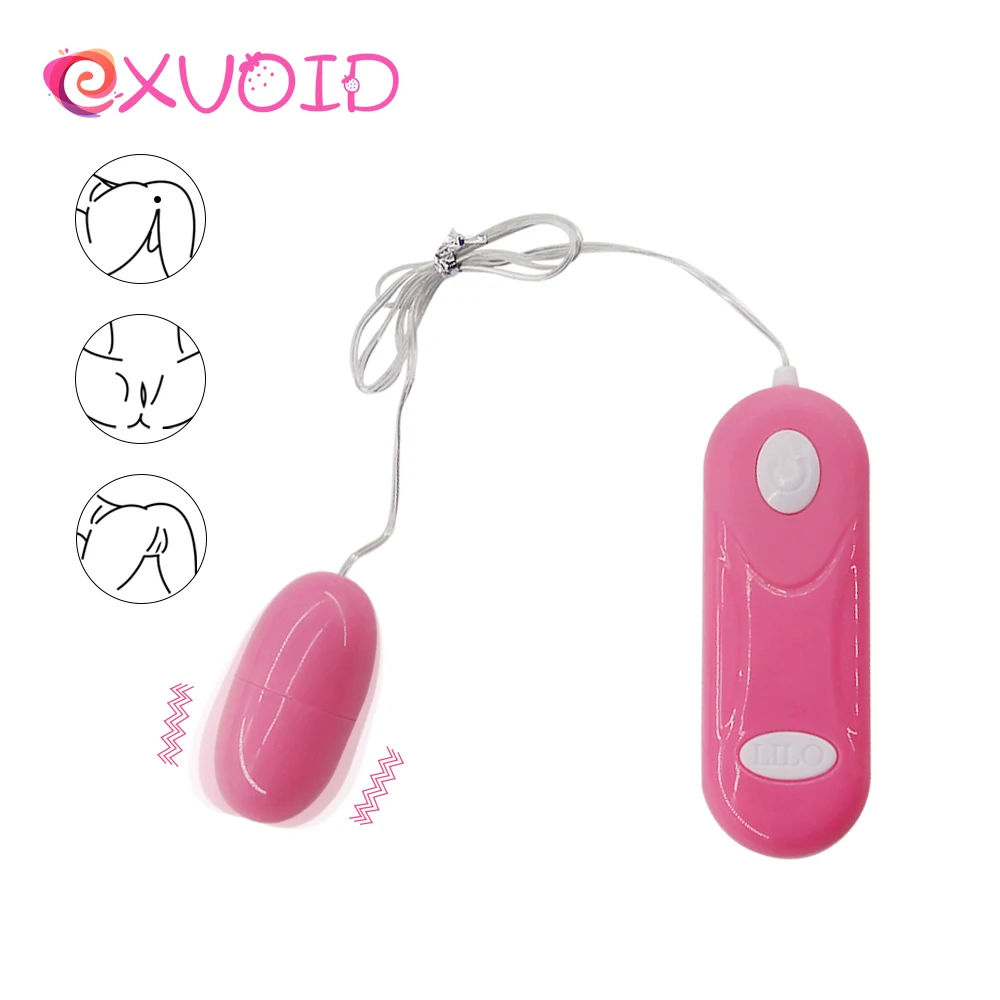 Беспроводной Вибратор EXVOID с пультом дистанционного управления Массажер точки G