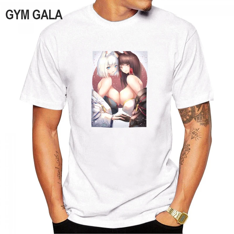 Летняя мужская футболка с короткими рукавами и принтом Harajuku уличная одежда в