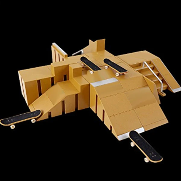 

4 Pcs Professional Mini Fingerboards/ Finger Skateboard, Unique Matte Surface (Ran Patterns and Colors)