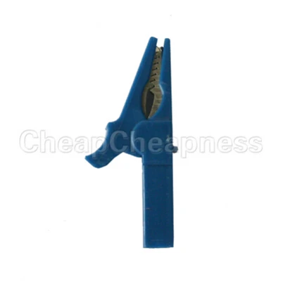 Зажимы типа крокодил 55 мм зажимы случайного цвета для штекера банан 4