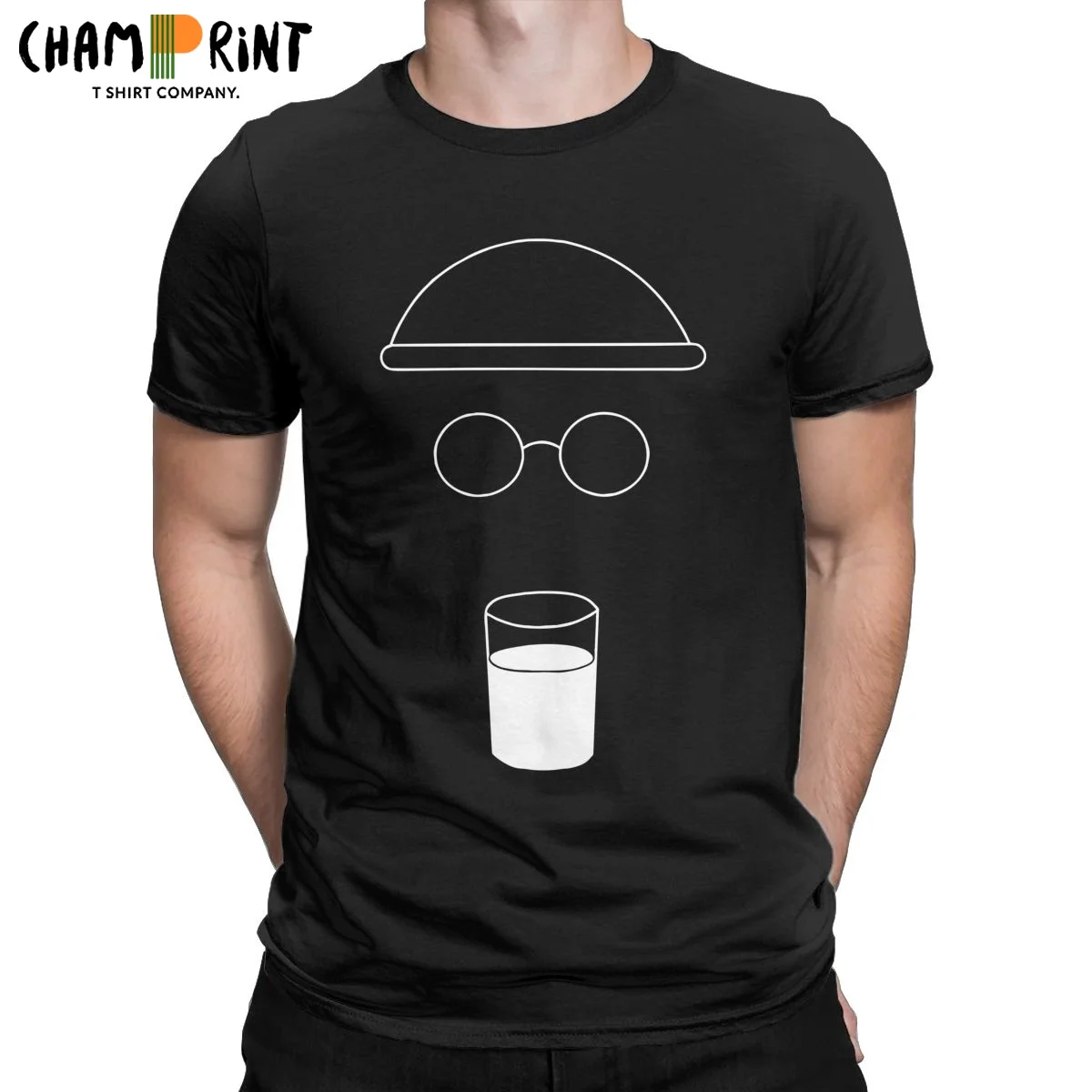 

Men's T-Shirt Leon Leon The Professional Novelty Cotton Tees Short Sleeve 90s Movie Asasasin T Shirts Clothes 4XL 5XL 6XL