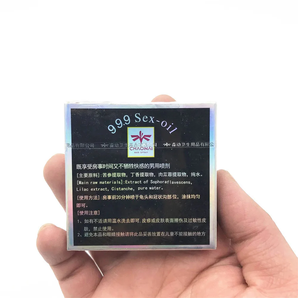 Спрей от преждевременной эякуляции для мужчин наружного применения против