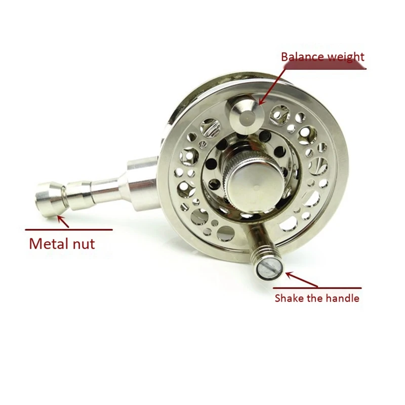 Телескопическая удочка с концевым колесом Рыболовная катушка безопасная для