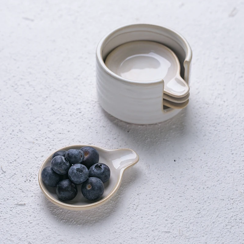 Керамическая тарелка для приправ в скандинавском стиле современное