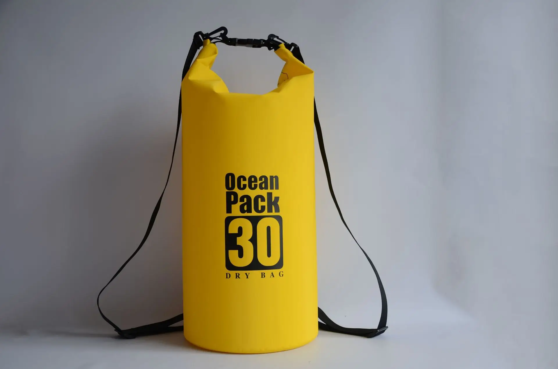 

Supply 30L waterproof bag waterproof bucket bag 500D PVC sandwich net beach bag outdoor swimming waterproof bag