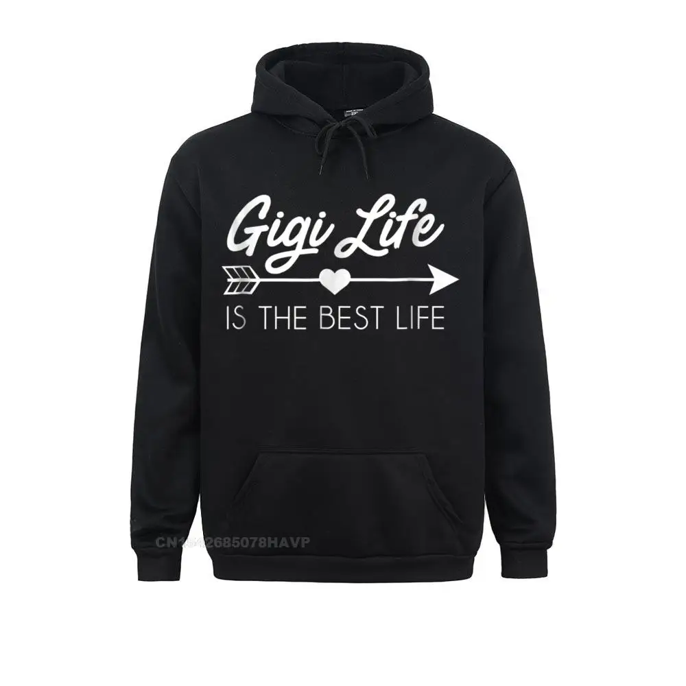 

Hoodies Hoods Gigi Life Is The Best Life Shirt Cute Mother's Day Gift Summer Long Sleeve Men's Sweatshirts Printing Slim Fit