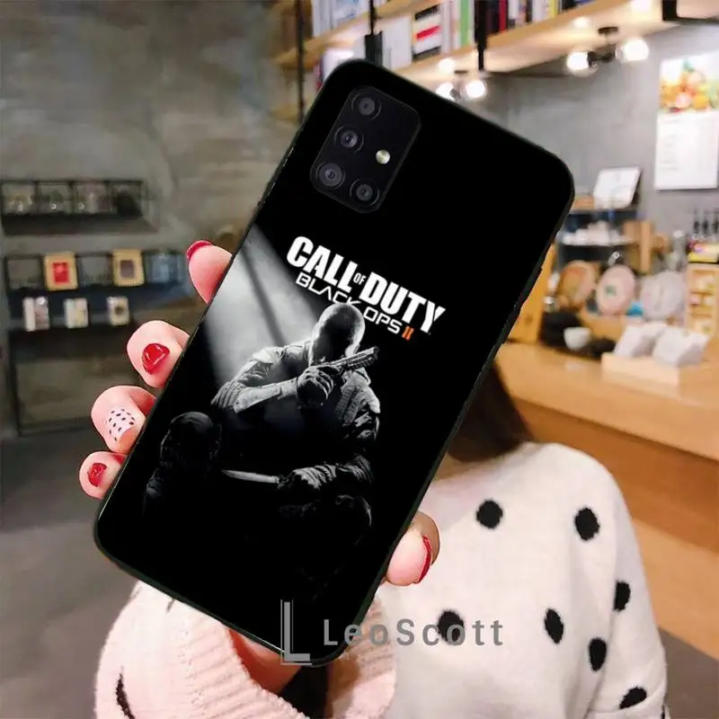 

Game Call of Duty Phone Case For Samsung A40 A50 A51 A71 A20E A20S S8 S9 S10 S20 Plus note 20 ultra 4G 5G