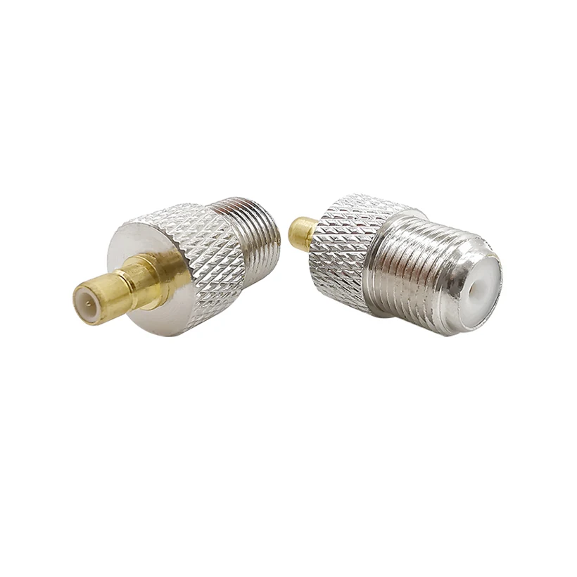 Радиочастотный коаксиальный адаптер smb разъем папа для F женский прямой антенный