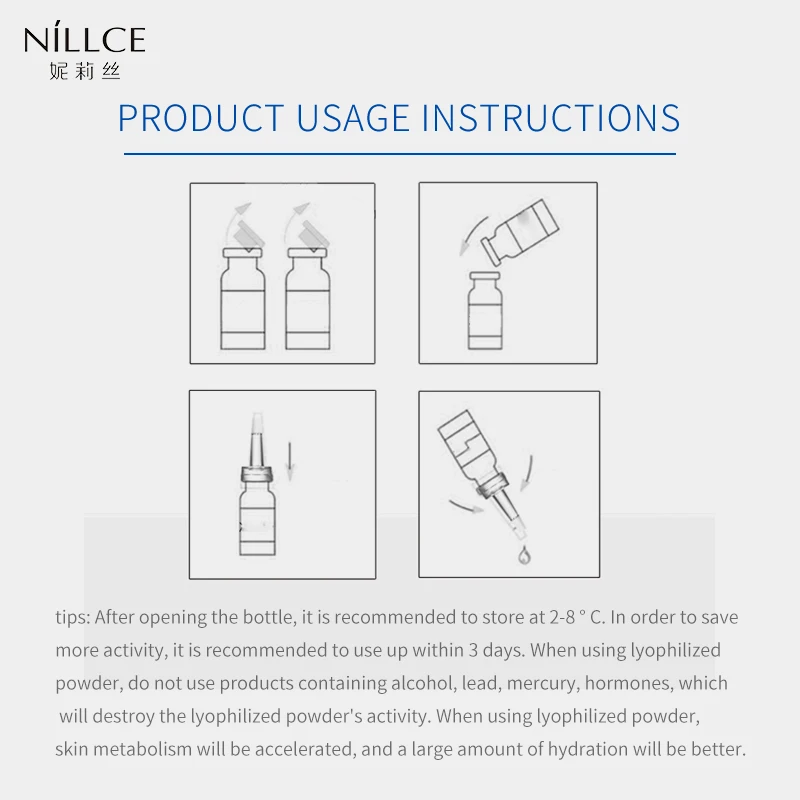 NILLCE эссенция для кожи эфирное масло гиалуроновая кислота отбеливание