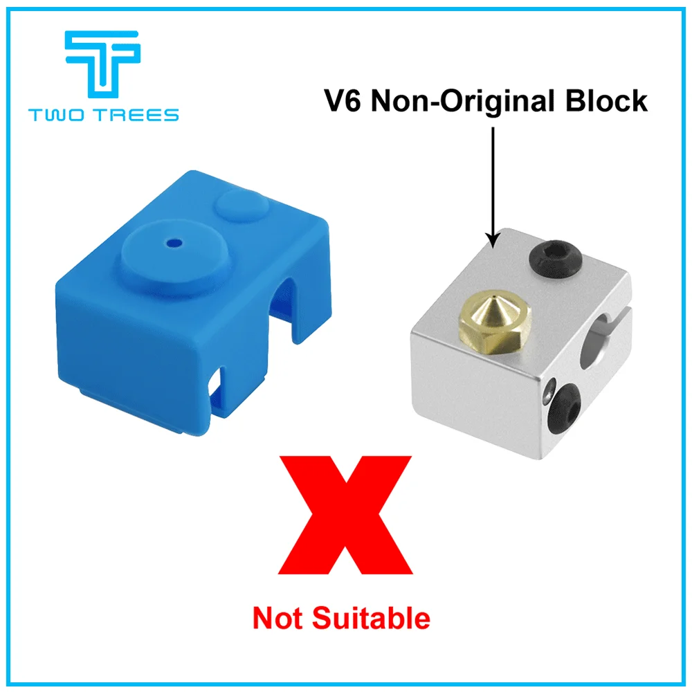 Части 3D принтера V6 силиконовый запас Высокой Температуры Резиновый рукав PT Bowden и