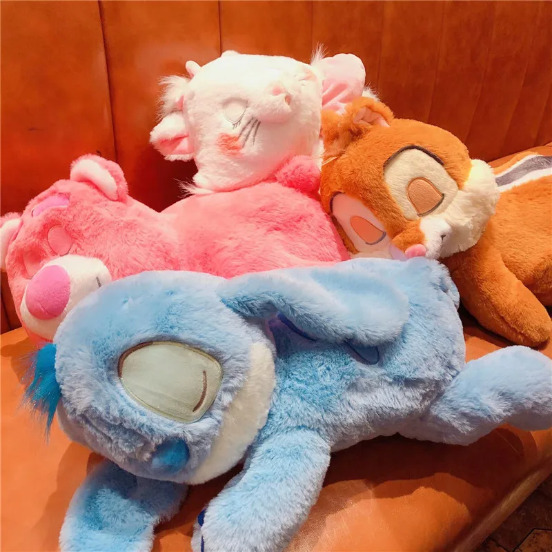Дисней Спящая позиция Dumbo Ститч Пух медведь Дон лотсо Мягкие Плюшевые игрушки
