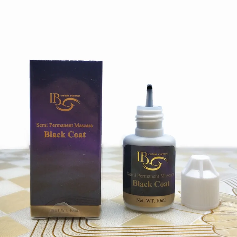 Полуперманентная тушь для ресниц IB Ibeauty Black Coat 5 бутылок Корейская оригинальная 10