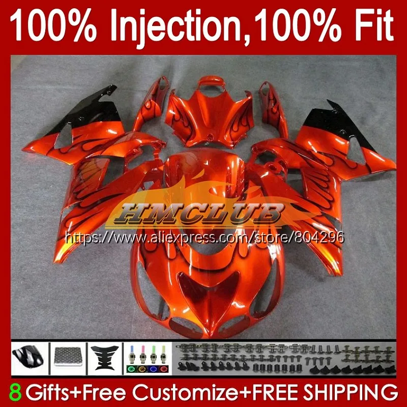 

Инъекция для KAWASAKI NINJA ZX-14R ZZR1400 92No.26 ZX14R новый оранжевый 12 13 14 2015 2016 2017 ZX 14R 2012 2013 15 16 17 обтекатель