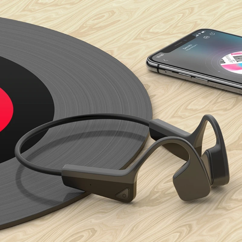 V11 костной проводимости наушники с креплением Беспроводной Bluetooth 5 0