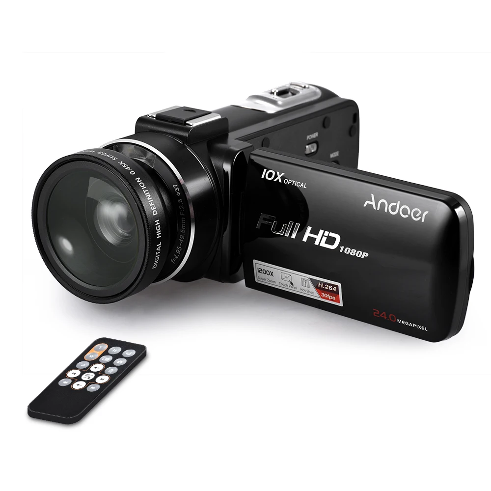 Andoer HDV Z82 3 &quotLCD сенсорный экран Видеокамера 1080P 24MP Цифровая видеокамера