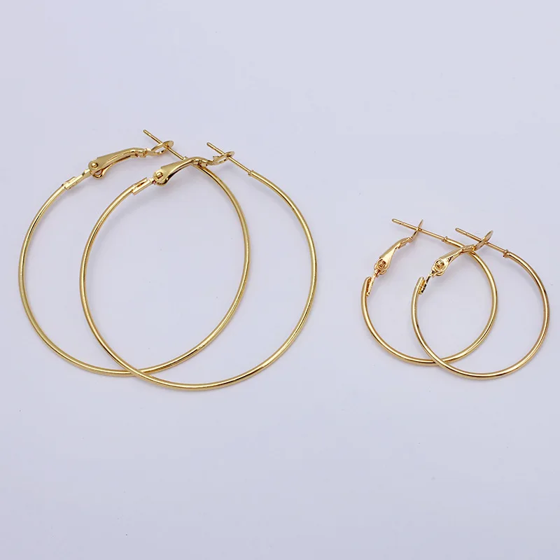 

2020 Trendy Punk Hip Hop Hoop Earrings Smooth Large Circle Earrings for Women Statement Jewelry Boucles d'oreilles