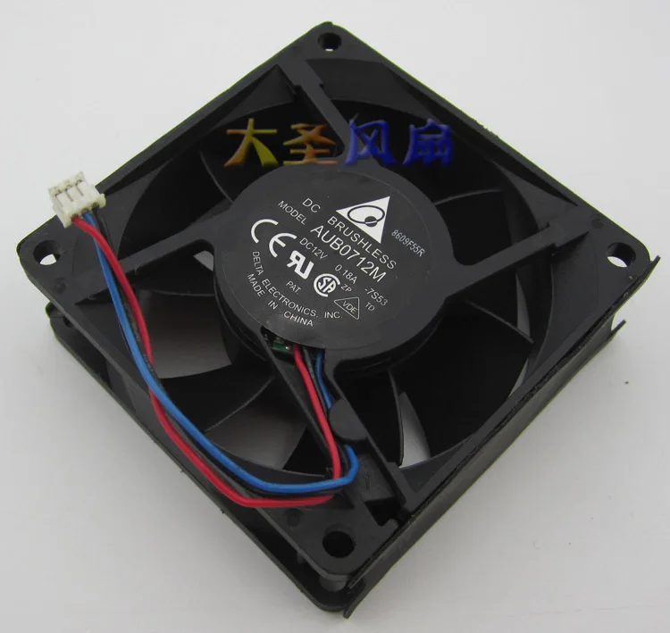 

Original aub0712m DC12V 0.18a70 * 70 * 25MM projector fan