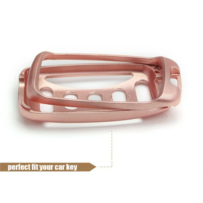 Высококачественный металлический чехол для автомобильного ключа брелок Чехол