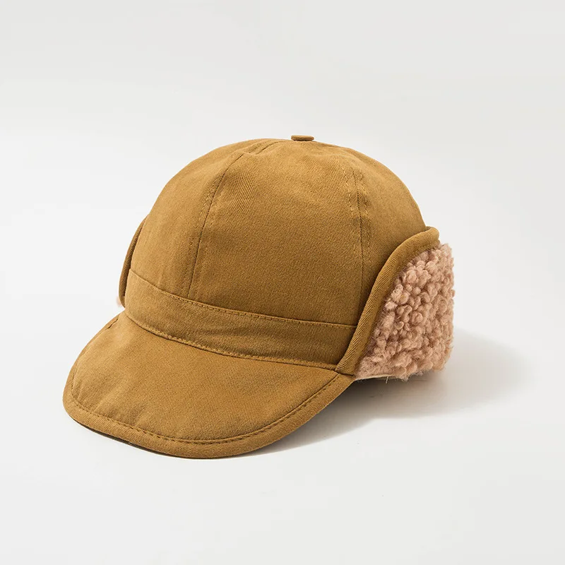 

Шапка-ушанка Мужская/женская теплая с защитой ушей, русская ушанка из шерсти ягненка, ветрозащитная Лыжная шапка унисекс, 2022