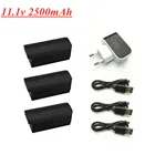 Аккумулятор Lipo 11,1 В 2500 мАч для SJRC SJRC F11 F11 PRO Drone 5G Wi-Fi FPV GPS RC Quadcopter, запасные части, аксессуары для дрона