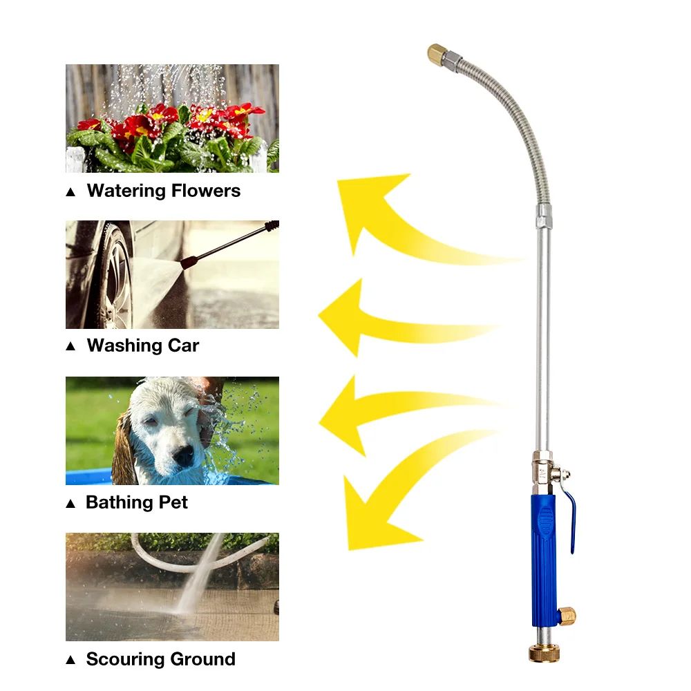 Водяной пистолет высокого давления металлический распылитель для мойки