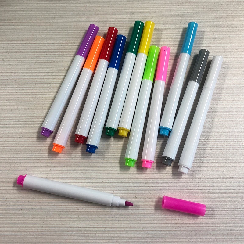 Детские игрушки для рисования 12 цветов жидкий мел детский инструмент | Игрушки и