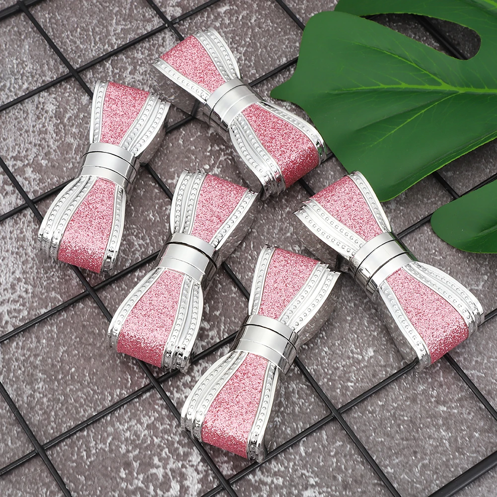 

5pcs Bow Empty Lipstick Tube DIY Lip Container Lipstick Tube Empty Lipstick Bottle lip sticks makeup lips cosmetics