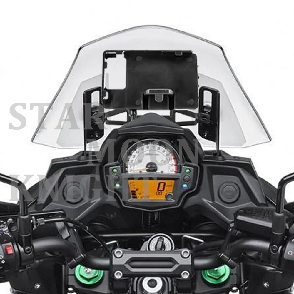 Аксессуары для мотоциклов держатель gps навигатора Kawasaki Versys 650 1000 Versys650 MY 2015 2016