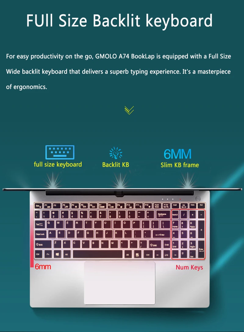 15,6 дюймовый металлический игровой ноутбук 16 ГБ/8 ГБ 512 ГБ SSD+ 1 ТБ Intel I7 4-го поколения Windows 10 ультратонкий компьютер