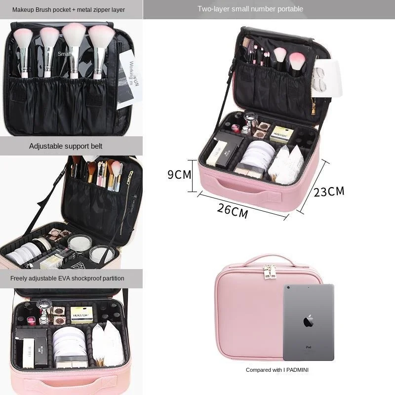 

New Large Capacity Cosmetic Bag waterproof Hot-selling Women Travel Makeup Case Multifunction toiletry bag