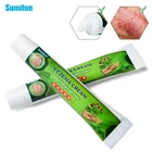 Sumifun 2 шт. крем от псориаза Женская лечение экзема травяная мазь от зуда медицинский пластырь
