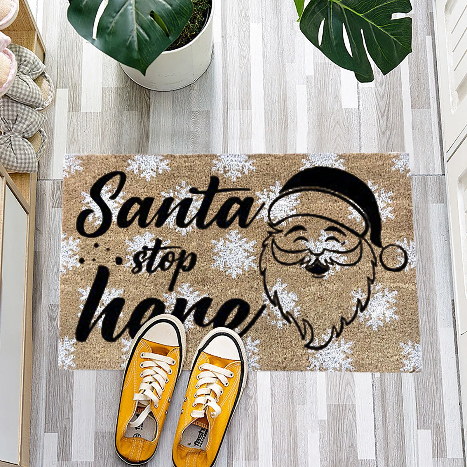 

Рождественские коврики для входной двери, прикольный коврик, забавные дверные коврики, коврик, коврик для улицы, рождественские украшения д...