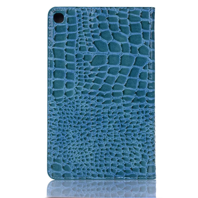 Чехол-подставка для Samsung Galaxy Tab A 8,0 T290 SM-T290 T295 T297 S-Pen cover TabA 8 из крокодиловой кожи, жесткий чехол для планшета
