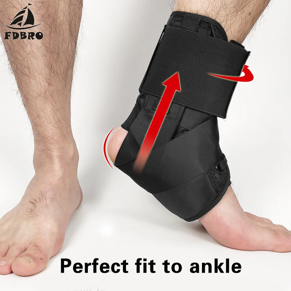 FDBRO эластичный бандаж для защиты ног от Sprain уменьшает отеки ачиллес Tendonitis | Спорт