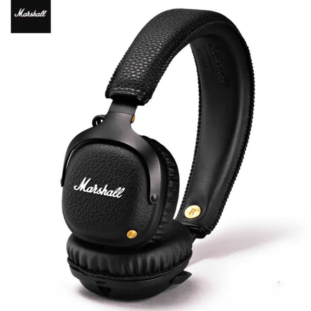 MARSHALL MID BLUETOOTH Marshall Head-Mount HiFi Rock сабвуфер Беспроводная Bluetooth-гарнитура черная
