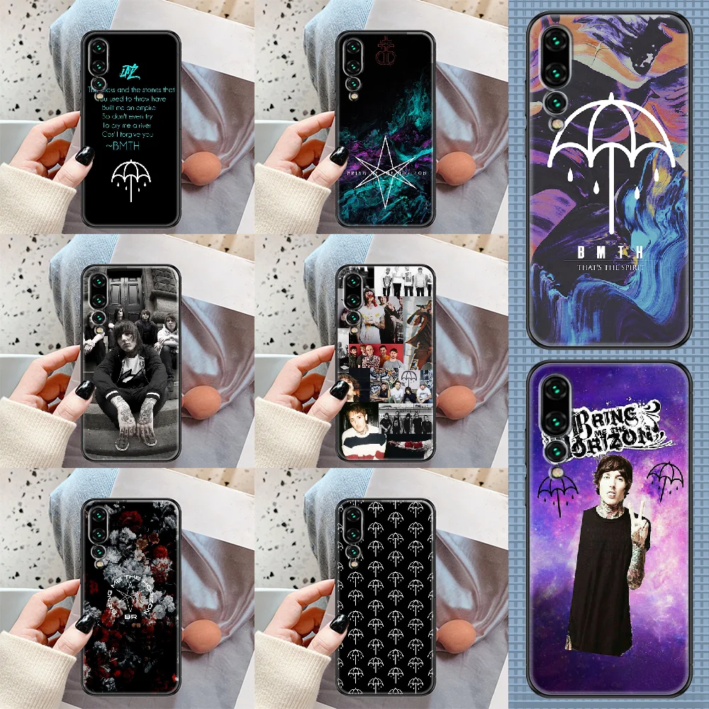Для мобильных телефонов с надписью Bring Me the Horizon BMTH верхний чехол для телефона Huawei P