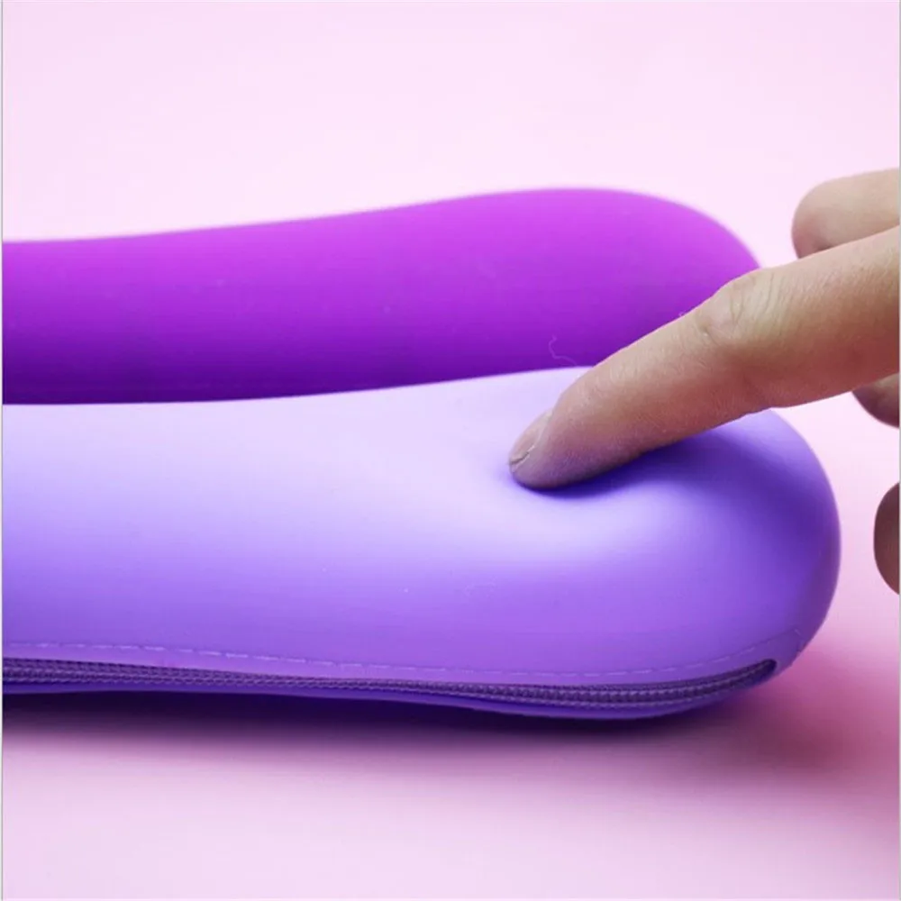 Творческие баклажаны Bean pod Фигурные ручки силиконовая ручка сумка студенческая