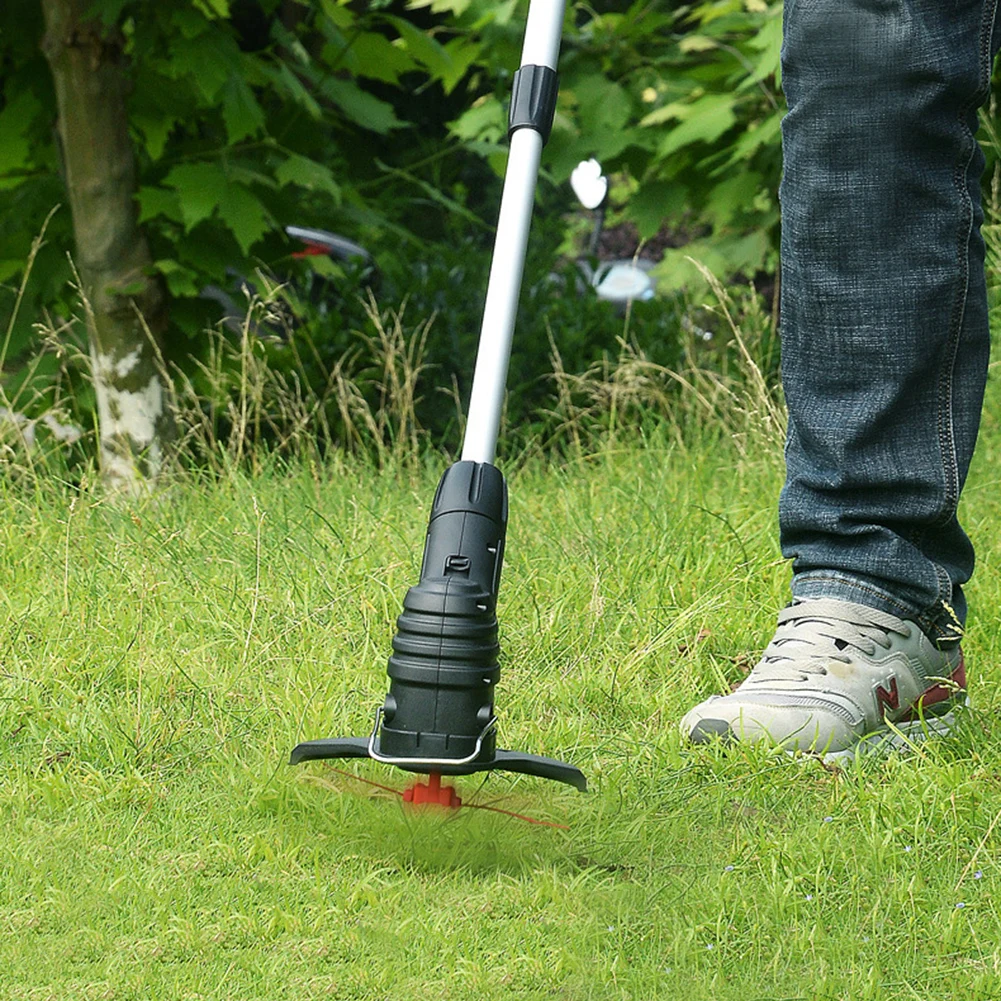 

Handheld Rechargeable Cordless Electric Lawn Mower Weed Eater Portable Lightweight Telescopic 13000 RPM Trimmer Mowing Machine
