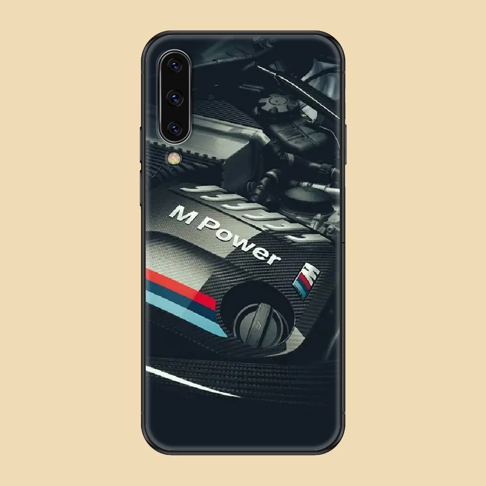 

Car B W M Phone case For Samsung Galaxy A 3 5 7 8 10 20 21 30 40 50 51 70 71 E S 2016 2018 4G black silicone bumper 3D shell art