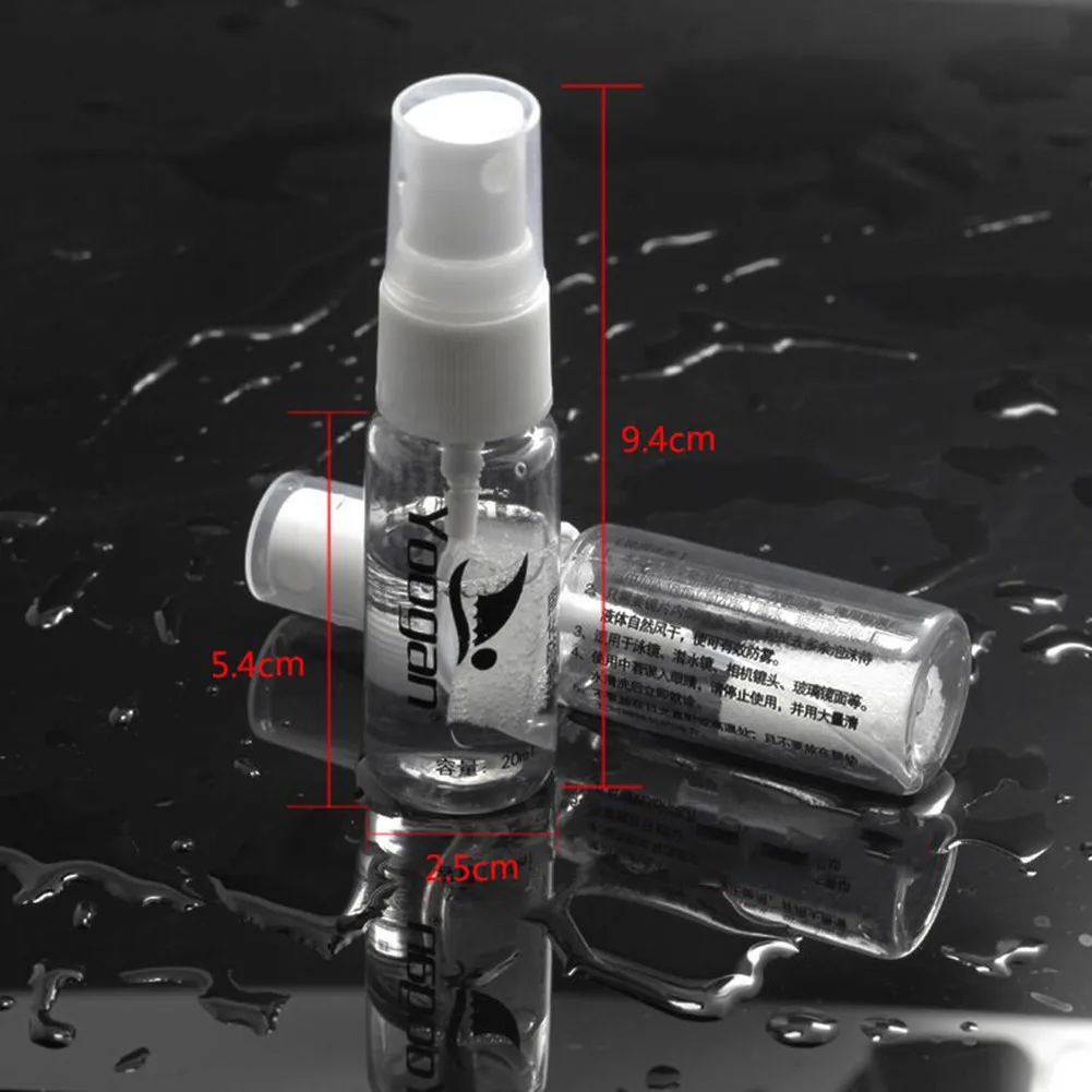 Outdoor Sports 20 ML Anti-Fog Spray Swim Goggles Scuba Dive Mask Lens Cleaner Glasses Solid Anti-fogging Agent Bottle | Спорт и