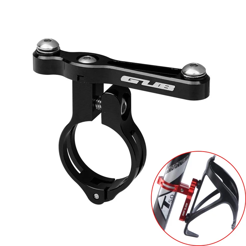 

GUB G-23 Brand New Bike Bicycle Cycling Outdoor Water Bottle Clamp Cage Holder Adapter Support Transition Socket Handlebar Mount