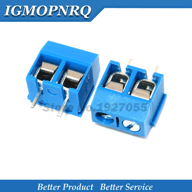 10 шт. KF128 KF301 KF350 2P 3P 5 мм 3 2PIN 3PIN терминал винт PCB Терминал Коннектор соединения