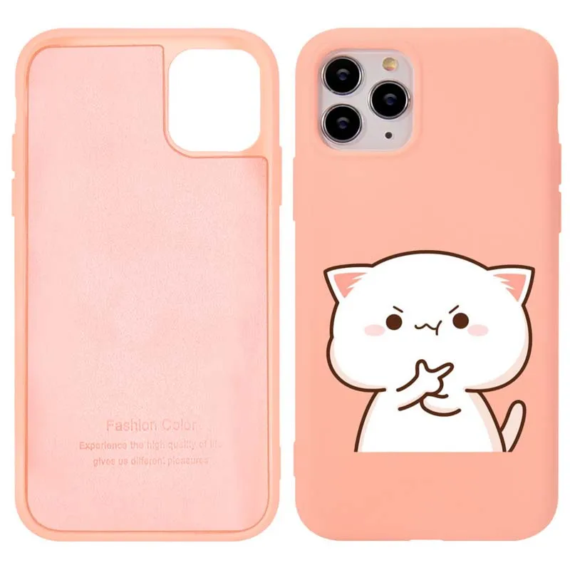 

Cases for Iphone 12 Mini Pro Max Cute Cats Pattern Silicone Cover for Apple Iphone 11 Pro Max X XS Max XR 7 8 Plus SE 2020