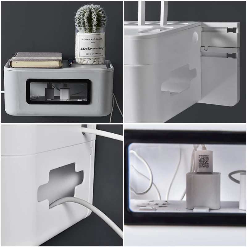 1 шт. коробка для хранения беспроводного Wi Fi маршрутизатора отдельная настенная