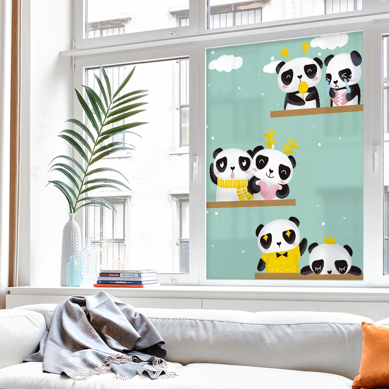 Прозрачный Непрозрачный электростатический матовый стеклянный пленочный