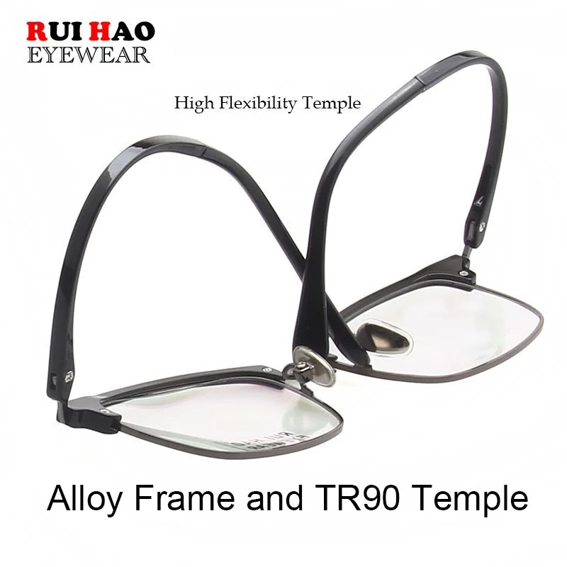 Clear Reading Glasses Presbyopic Eyeglasses Eyebrow Frame +0.50~+5.00 Read Spectacles Optical Prescription 17022 | Аксессуары для