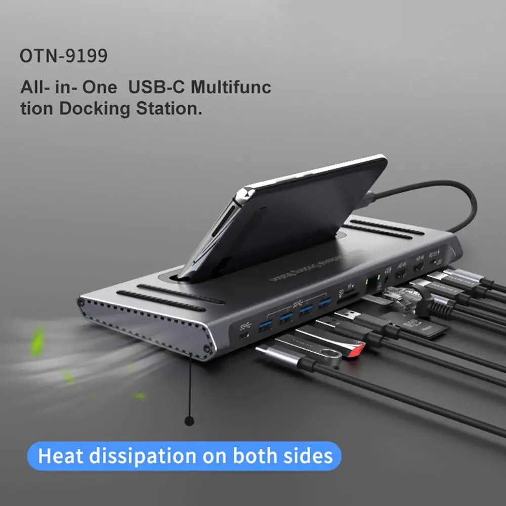 

USB C HUB Type-C To 4K Adapter HDMI-Compatible SD Reader Slot USB 3.0 hub Dock For MacBook Pro Huawei Mate 30 USB-C 3.1 Splitter