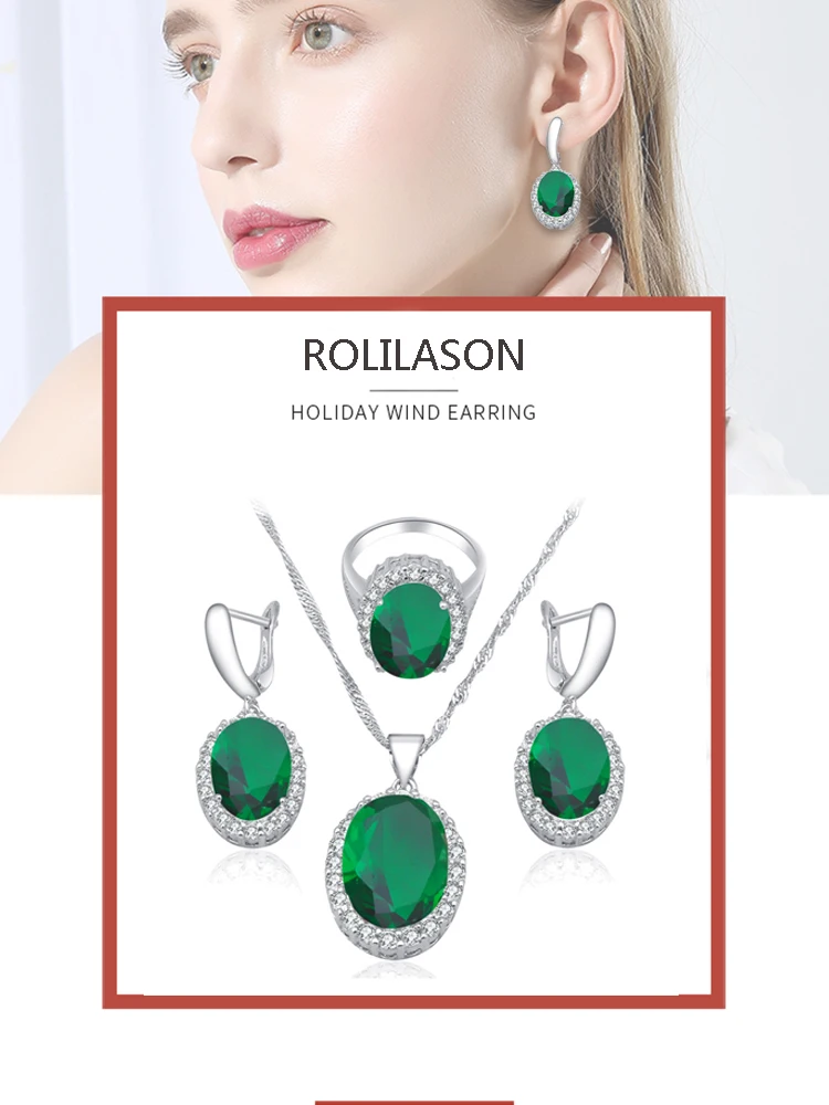 Штампованные серьги ожерелье кулон здоровье модные комплекты ювелирных изделий